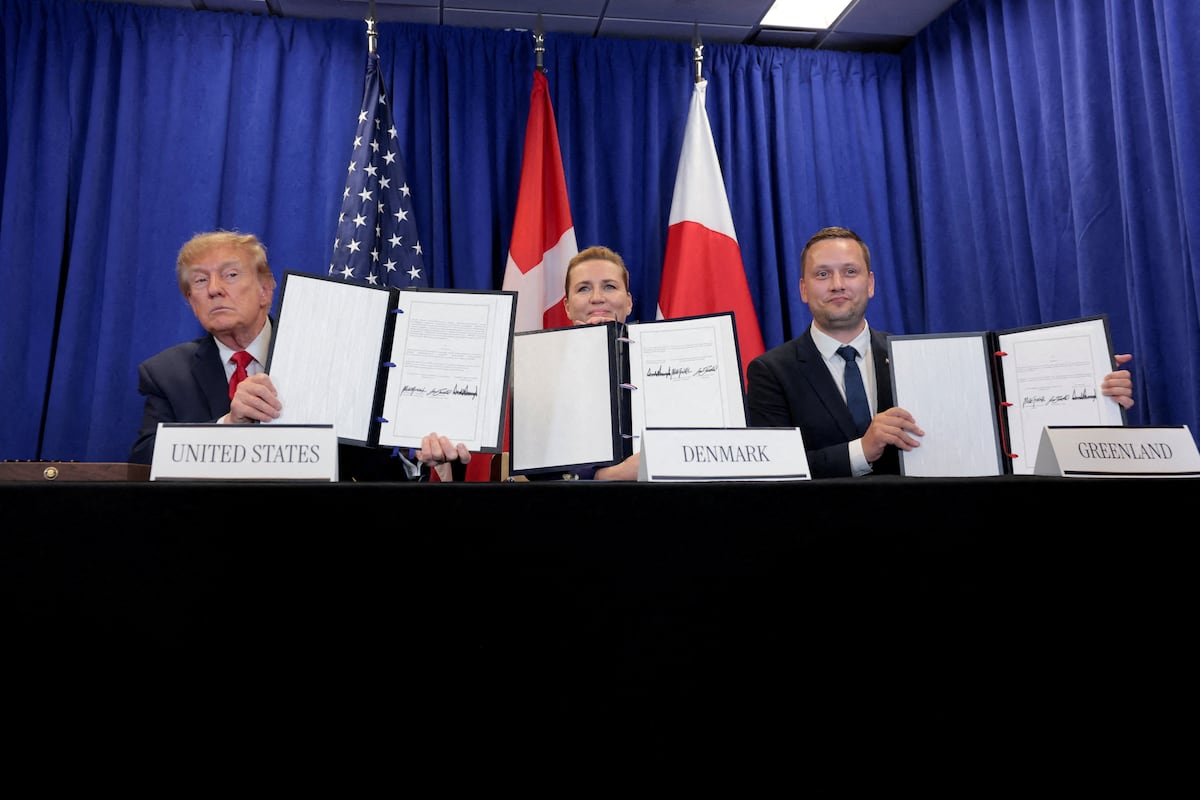 Greenland’s government and residents expressed relief about a new military pact with the United States and Denmark. 